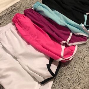 white with black, magenta, black with white